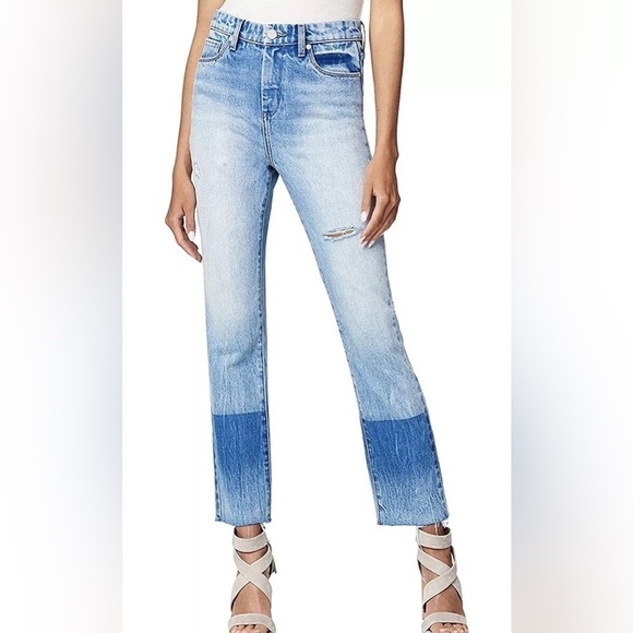 Blank NYC Jeans The Madison Crop High-Rise Crop Women Sz 29 (8 US) - Picture 4 of 9